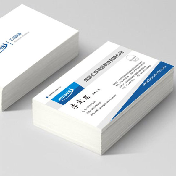 彩印名片印刷的要求和設計注意事項