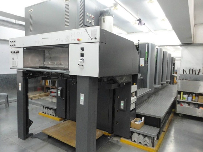 1030海德堡對開四色印刷機